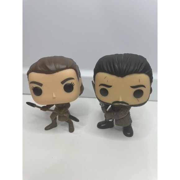 Funko Pop! Vinyl: Game of Thrones - Jon Snow, Arya stark - Picture 1 of 5